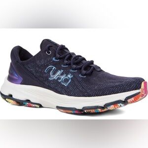 Ryka Navy Blue Devotion Walking Sneaker